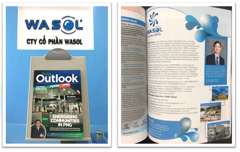 WASOL Group VINH DỰ XUẤT HIỆN TRÊN TẠP CHÍ ASIA OUTLOOK, VƯƠNG QUỐC ANH